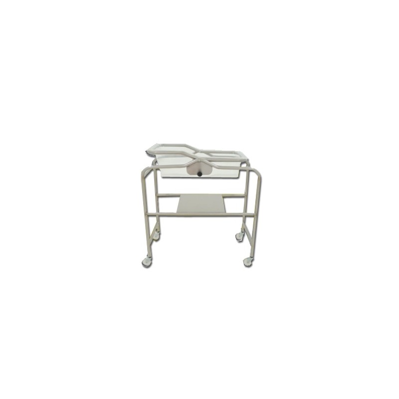 CARRO CUNA BASINETE TUBULAR CROMADO – CRCBSTC