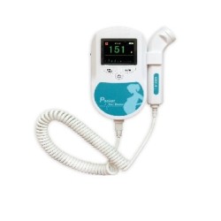 DOPPLER FETAL CONTEC PANTALLA LCD A COLOR 3 MODOS DE OPERACION Y TRANSDUCTOR DE 2 MHZ