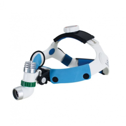 LAMPARA FRONTAL MEDICA DE 3W CON ESTRUCTURA AJUSTABLE, 4 HORAS USO INCLUYE ESTUCHE METALICO – L202A-3