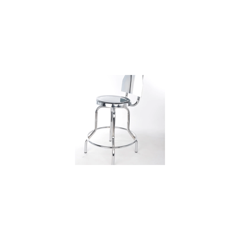 BANCO TUBULAR CROMADO CON RESPALDO – BNTCRES