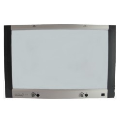 NEGATOSCOPIO PLANO 2 PLACAS LED PARA MAMOGRAFIA 13 000 LUX GREEN LED – GLOB1M2
