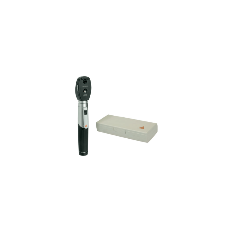 OFTALMOSCOPIO MINI 3000 NEGRO CON ESTUCHE RIGIDO HEINE – D-852.10.021