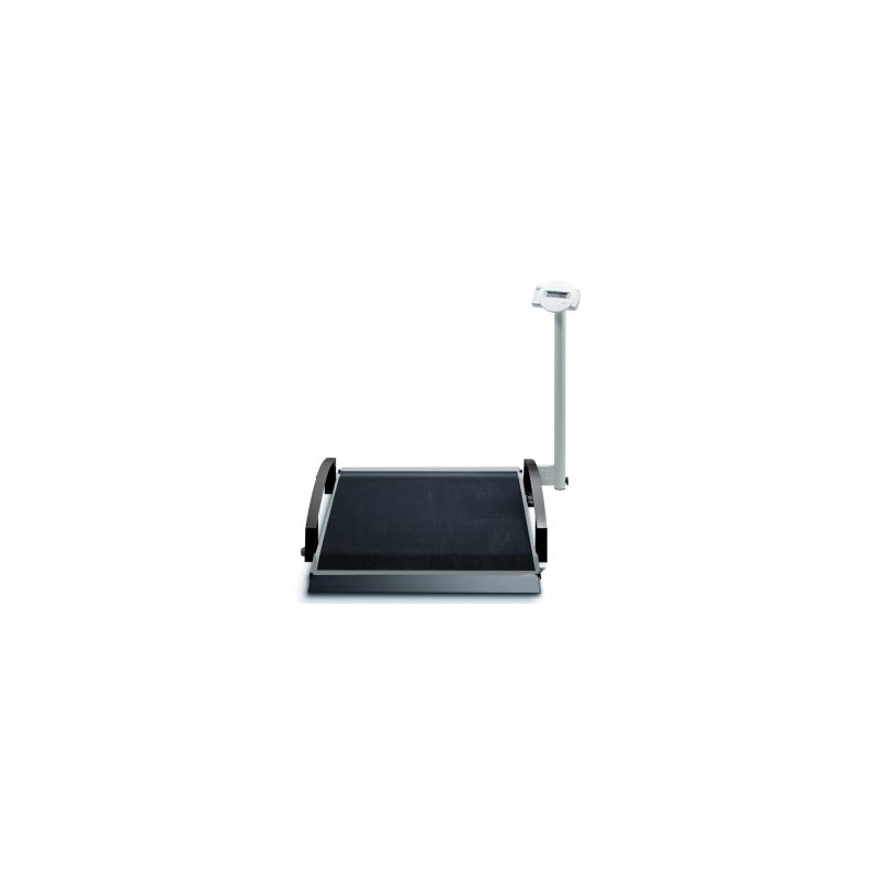 BASCULA DIGITAL DE PLATAFORMA 360KG DIV 100G TARA AUTO-HOLD BMI C/RIELES LATERALES Y RUEDAS – BM664